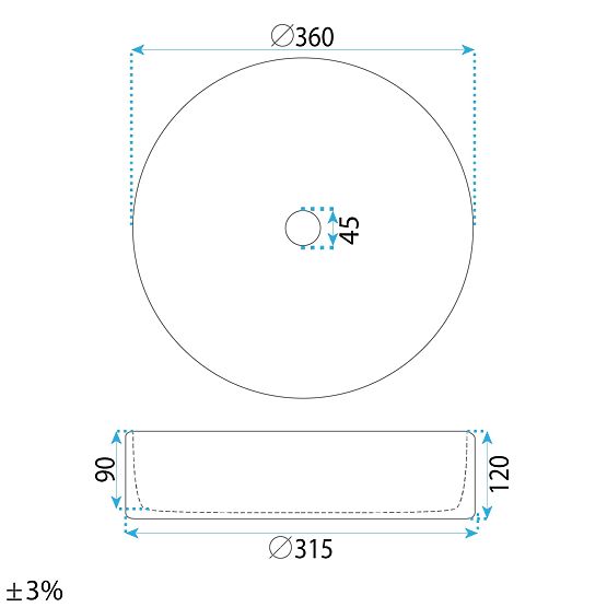 Lavabo senza tempo Rea Stefania