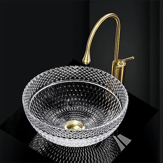 Lavabo senza tempo Rea Sue Trasparente