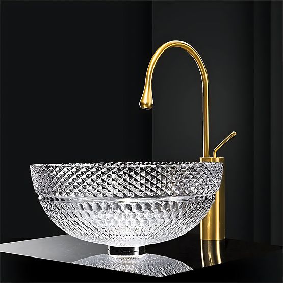 Lavabo senza tempo Rea Sue Trasparente