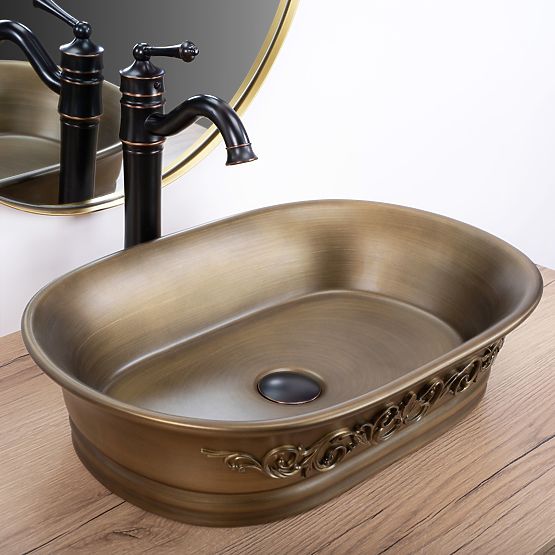 Lavabo senza tempo REA WILMA RUSTIC