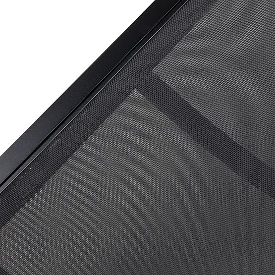 Lettino da giardino Shelly regolabile, in alluminio, grafite