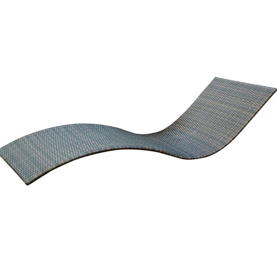 Lettino da giardino SUCCESSO in tecnorattan