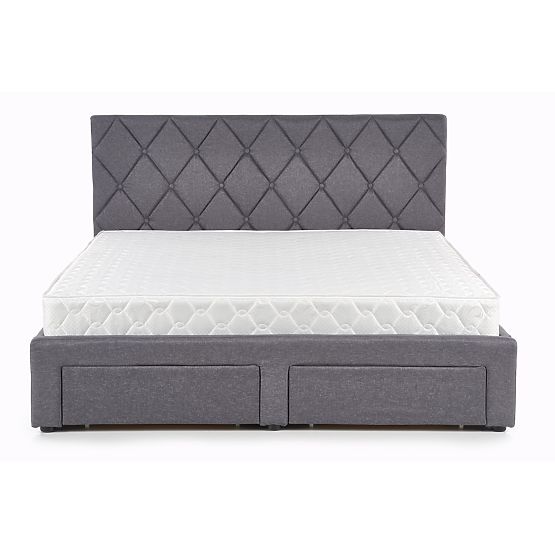 Letto BETINA 160 con cassetti grigio (4p=1ks)