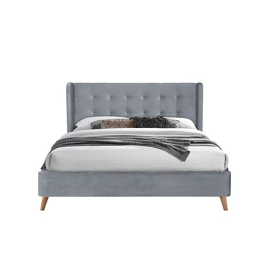Letto ESTELLA 160 cm grigio (4p=1ks)