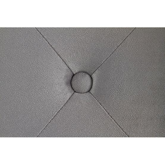 Letto imbottito 160x200 SABRINA - grigio scuro