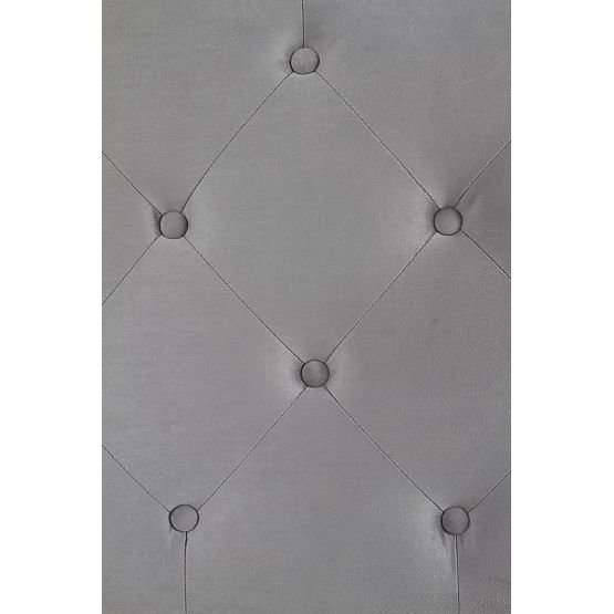 Letto imbottito 160x200 SABRINA - grigio scuro