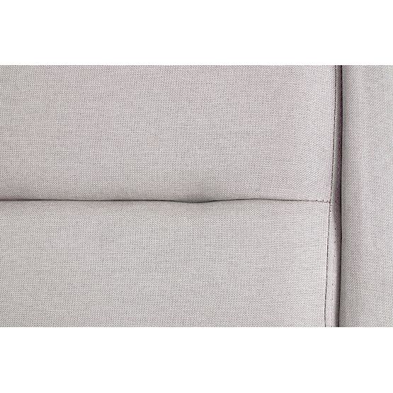 Letto imbottito ELANDA 160X200 cm - grigio chiaro