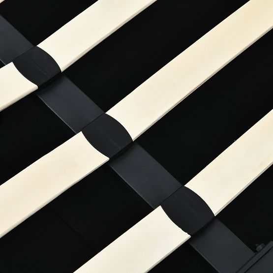 Letto imbottito Luno 160x200 cm, con rete e spazio di stoccaggio, beige chiaro, arrotondato