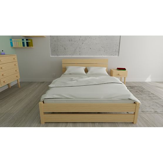 Letto in legno Max 200 x 120 cm - pino