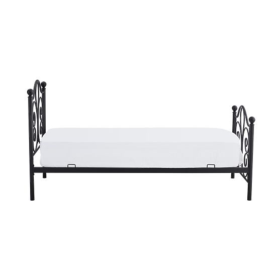 Letto in metallo PANAMA 200x90 - nero