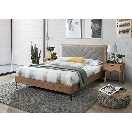 Letto Margarita 200x160 cm - frassino/naturale