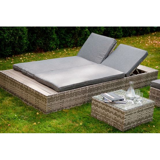 Letto multifunzionale in tecnorattan DIABOLICO