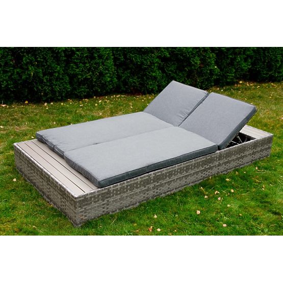 Letto multifunzionale in tecnorattan DIABOLICO