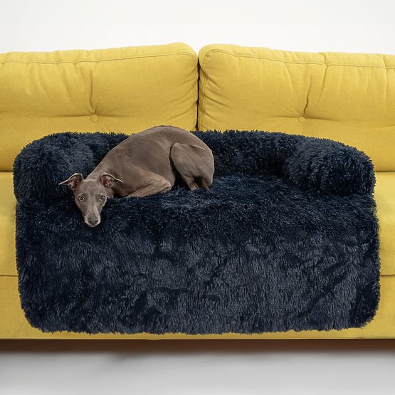 LETTO PER CANI DA DIVANO PJ-021 BLU SCURO M