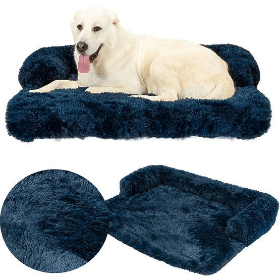 LETTO PER CANI DA DIVANO PJ-023 BLU SCURO XL