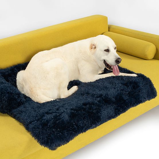 LETTO PER CANI DA DIVANO PJ-023 BLU SCURO XL