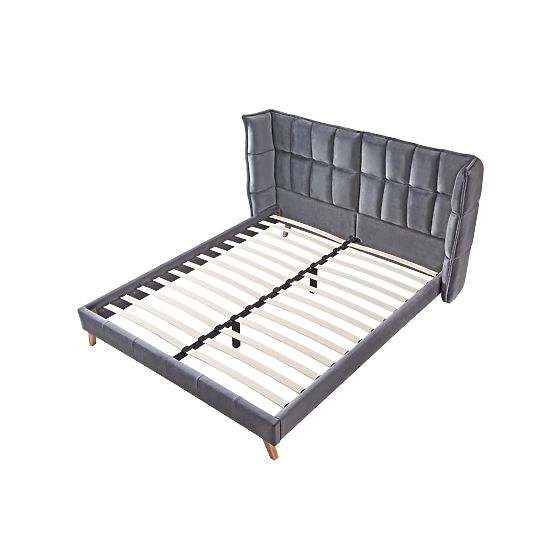 Letto SCANDINO 160, grigio (2p=1ks)