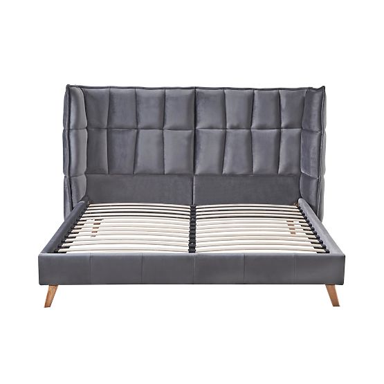 Letto SCANDINO 160, grigio (2p=1ks)