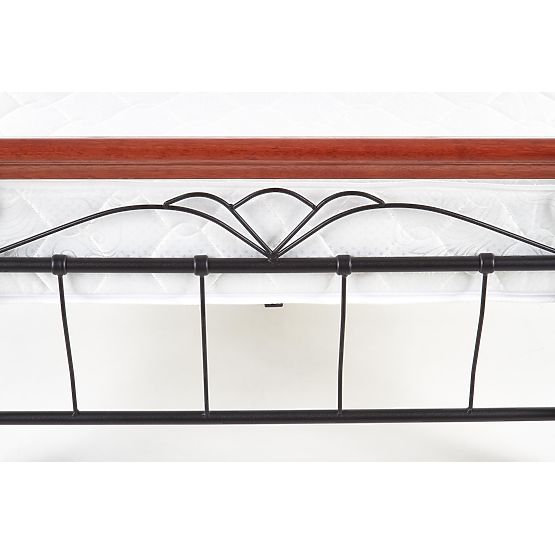 Letto VERONICA 90 cm ciliegio ant./nero