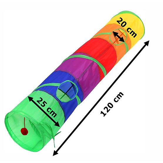 Lungo tunnel a molla giocattolo per gatti FIGARO