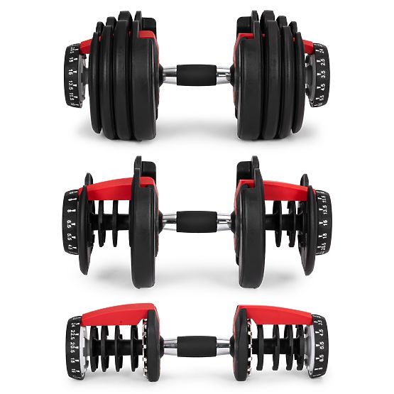 Manubrio regolabile in ghisa con base di carico 2,5-24 kg ModernHome