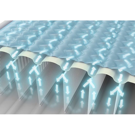 Materasso letto gonfiabile 236x152cm con pompa per 2 persone DELUXE 64448ND