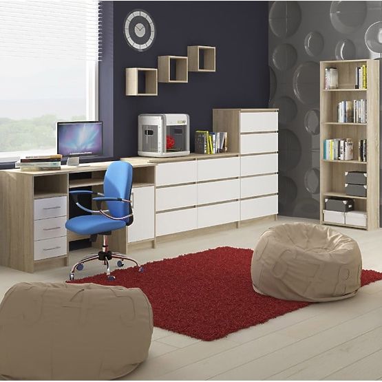 MENSOLA DA PARETE K 25x25cm SET 3pz ROVERE SONOMA