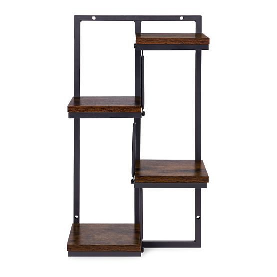 Mensola da parete per piante a 4 livelli decorazione loft ModernHome