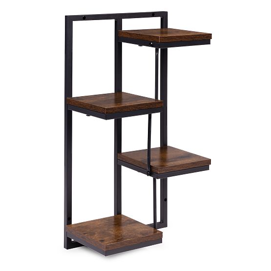 Mensola da parete per piante a 4 livelli decorazione loft ModernHome