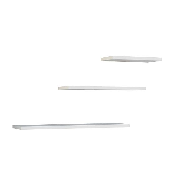 Mensole da Parete TOBI 3P BIANCO