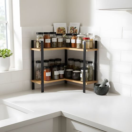 Mensole per spezie in bambù SARITA