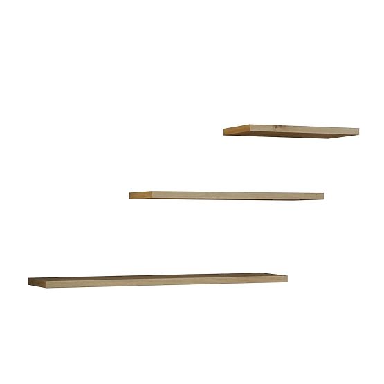 Mensole sospese TOBI 3P ROVERE ARTISAN