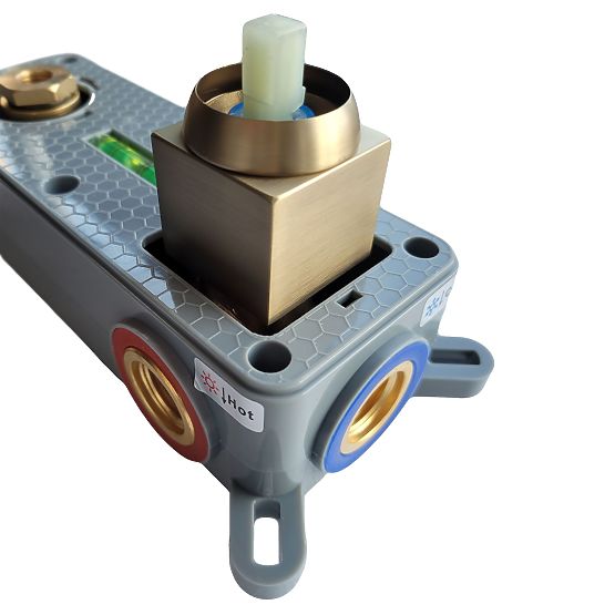 Miscelatore da Incasso per Lavabo REA Joe Oro Spazzolato