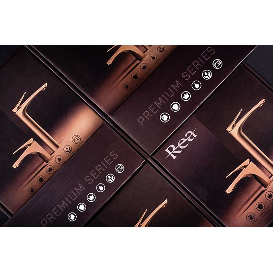 Miscelatore da Incasso per Lavabo REA Joe Oro Spazzolato