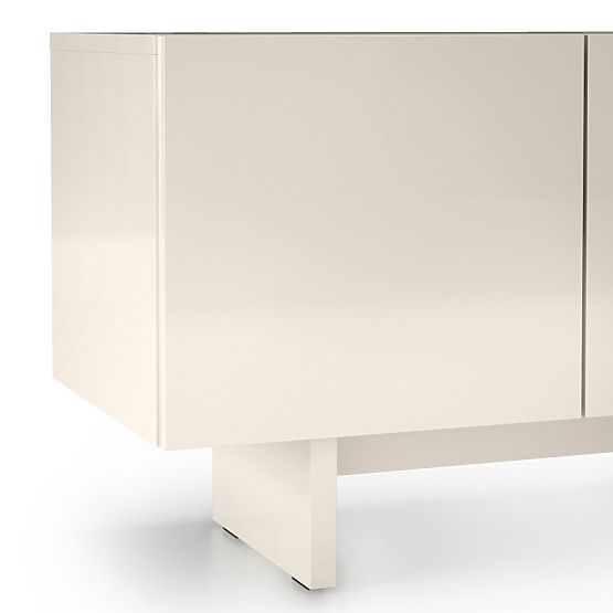 Mobile TV Glim, color cashmere, lucido