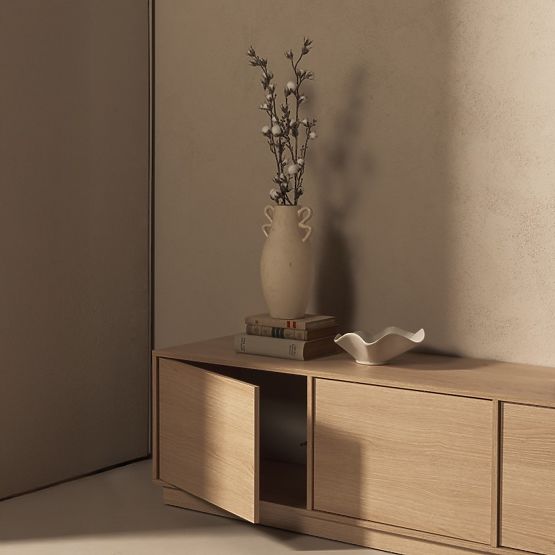 Mobile TV Japandi rovere Lindberg