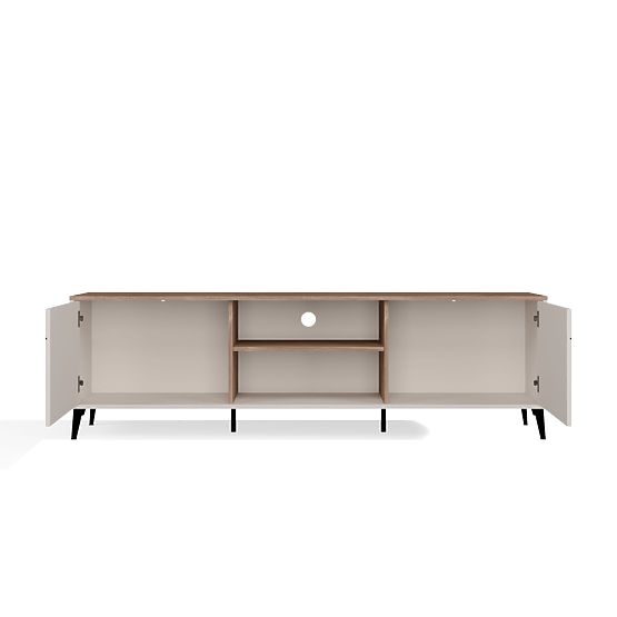 Mobile TV POINT 2D Cashmere Beige Rovere Castello Mobile Sotto TV 2 Ante