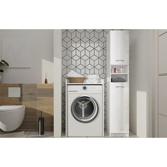 Mobiletto da bagno Marbela 1.0 BIANCO LUCIDO