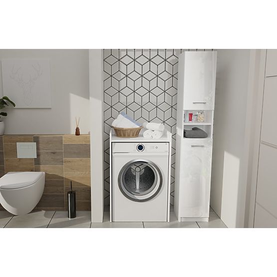 Mobiletto da bagno Marbela 1.0 BIANCO LUCIDO