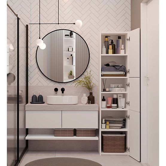 Mobiletto da bagno Sara S43 BIANCO