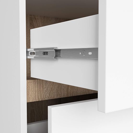 MOBILETTO DA BAGNO SOTTO LAVABO VAMI W90 2SZ 2P PK BIANCO / ROVERE SONOMA