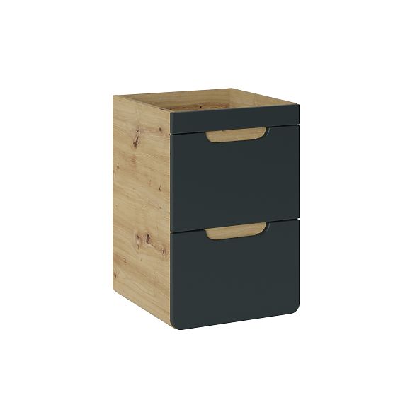 Mobiletto sotto lavabo 40 cm 2 cassetti