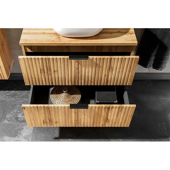 Mobiletto sotto lavabo 60 cm 2 cassetti