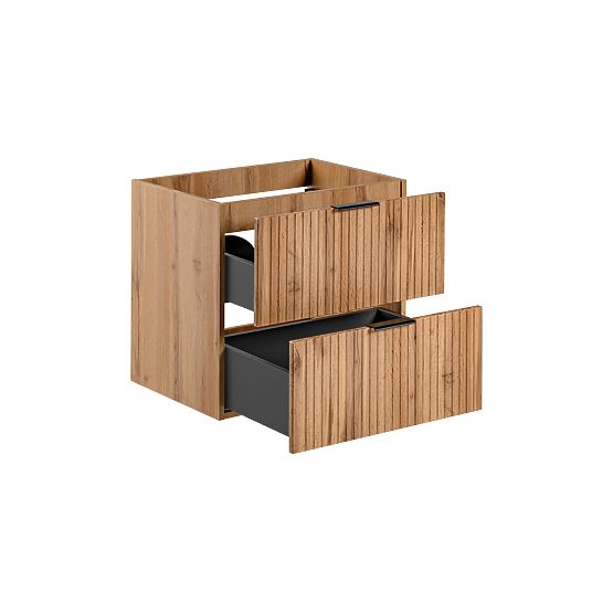 Mobiletto sotto lavabo 60 cm 2 cassetti
