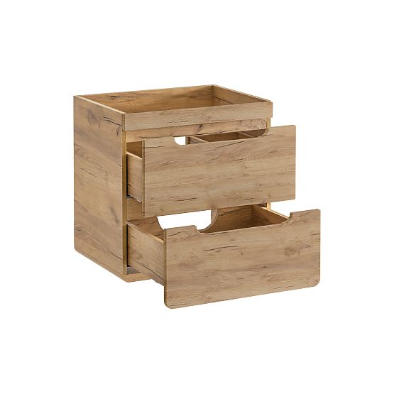 Mobiletto sotto lavabo 60 cm 2 cassetti