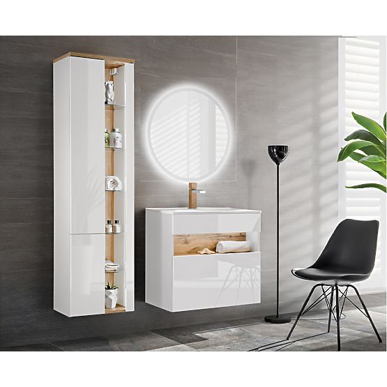 Mobiletto sotto lavabo 60cm 1 cassetto