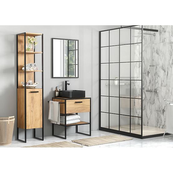 Mobiletto sotto lavabo 70 cm 1 cassetto