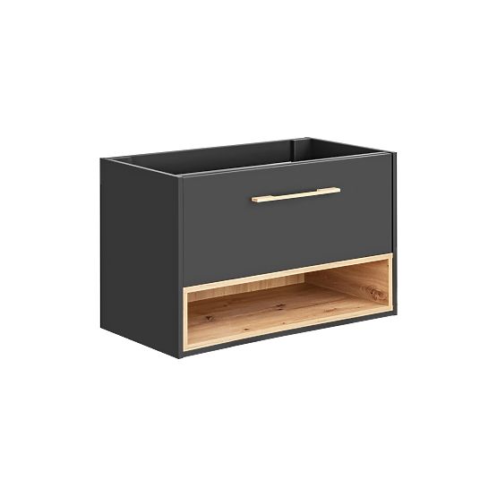 Mobiletto sotto lavabo 80 cm 1 cassetto