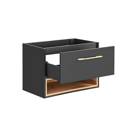 Mobiletto sotto lavabo 80 cm 1 cassetto