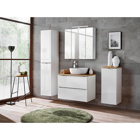 Mobiletto sotto lavabo 80 cm 2 cassetti